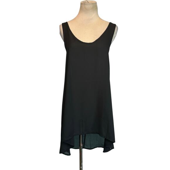 Painted Threads black high low tunic tank top size XS - Picture 12 of 14